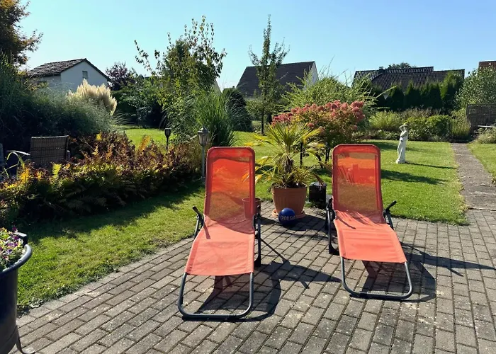 Ferien-Whg Moewe Nahe Steinhuder Meer Mit Garten Und Balkon