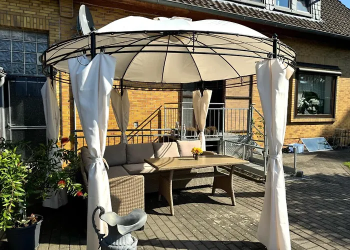 Ferien-Whg Moewe Nahe Steinhuder Meer Mit Garten Und Balkon