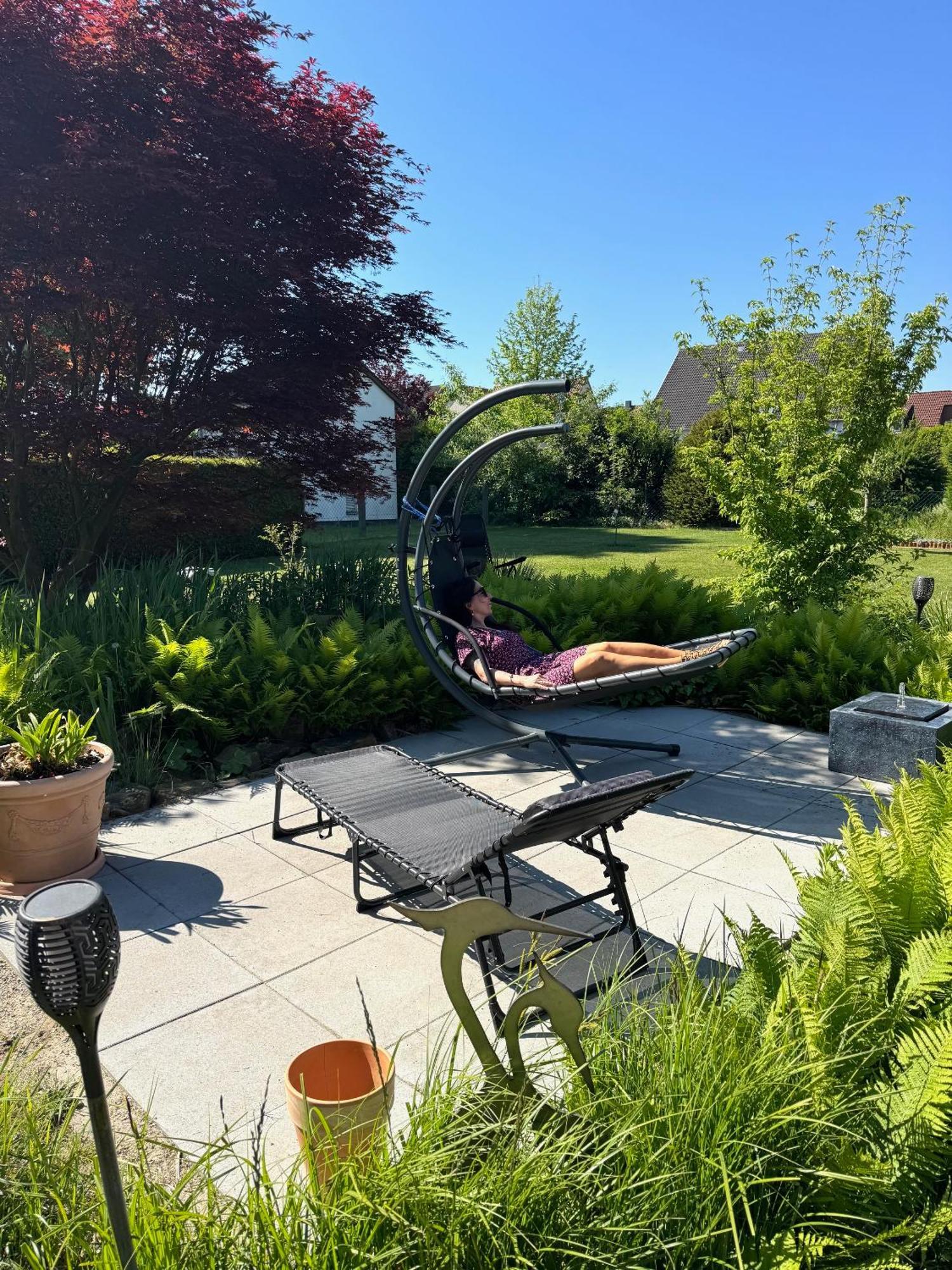 Ferien-whg Moewe Nahe Steinhuder Mit Garten Und Balkon * Hagenburg